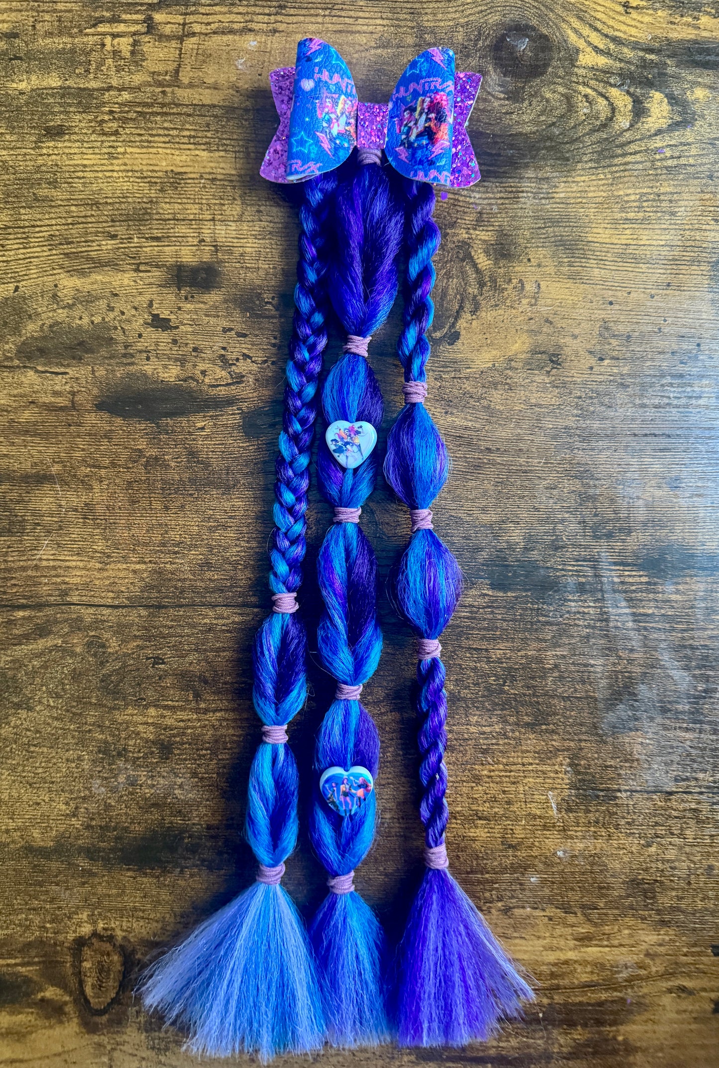 Kpop Beaded Bow Braid MTO