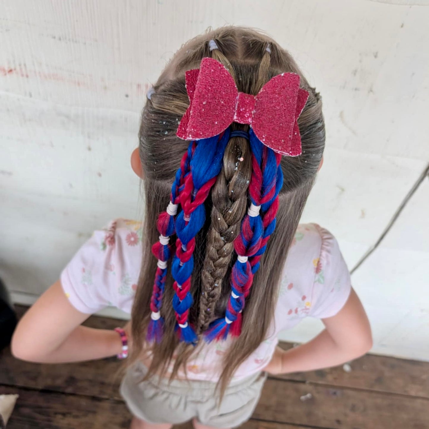 Mafia Bow Braids MTO