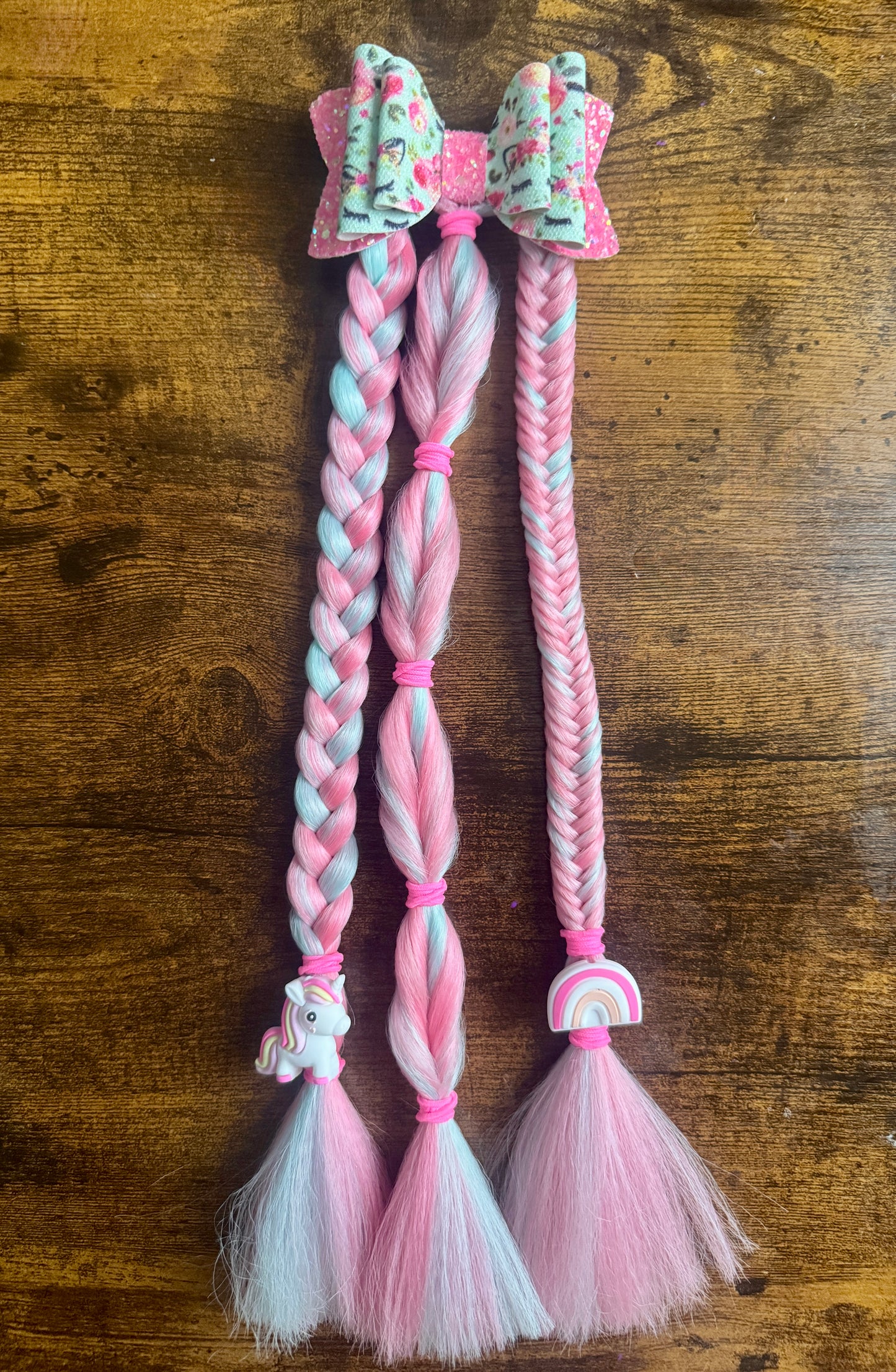 Rainbow and Unicorn Braids RTS